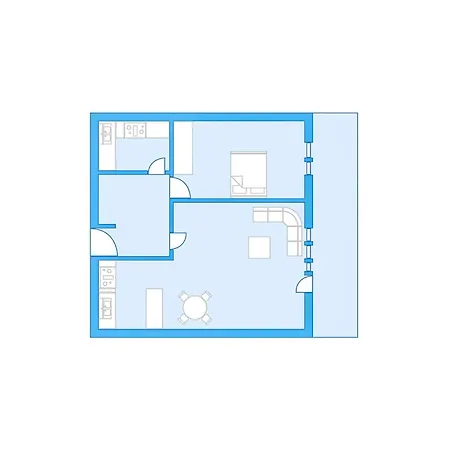 아파트 Allod Park Haus C U04 By Interhome 다보스